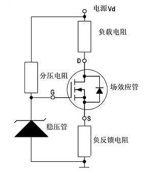 场效应管恒流源电路图