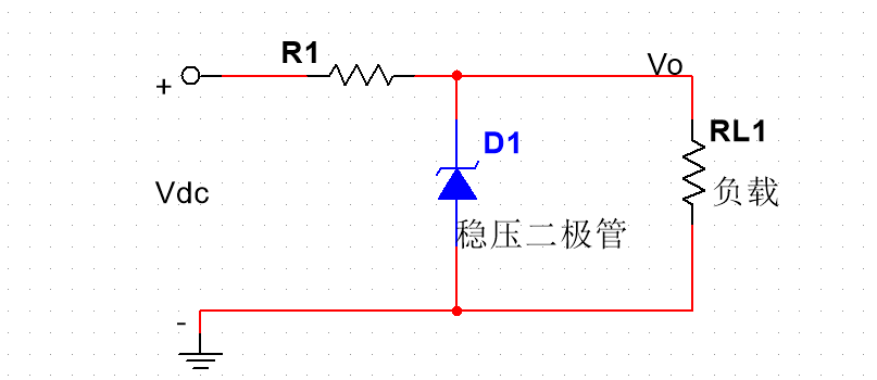 稳压二极管参数与稳压原理及过程,稳压二极管典型应用电路