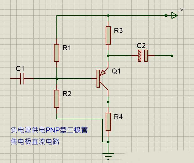 三极管集电极直流电路