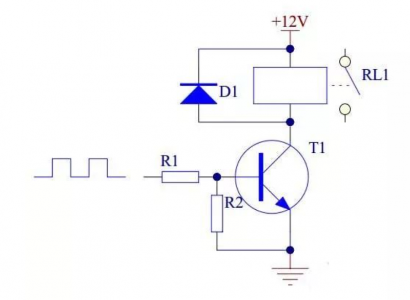 继电器驱动电路