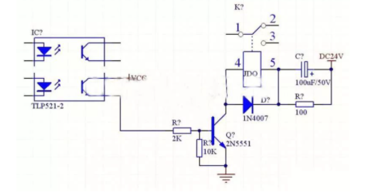 继电器驱动电路
