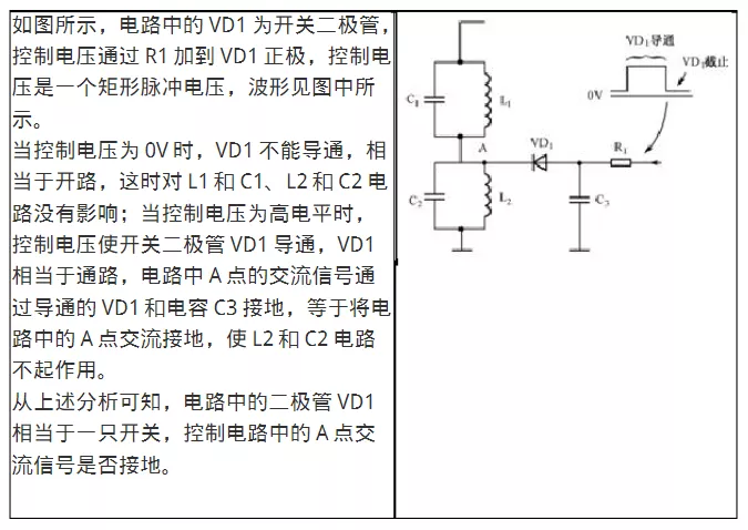 二极管开关电路