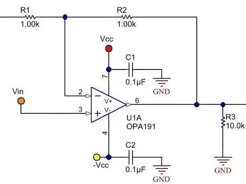 布设运算放大器PCB