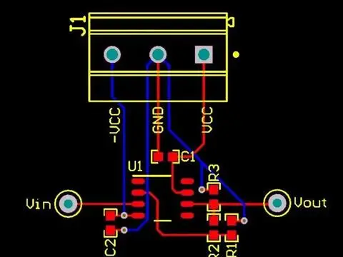 布设运算放大器PCB