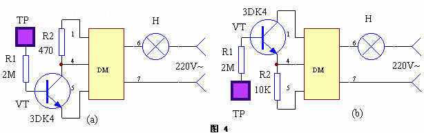 磁控触控光控线控电路图工作原理介绍