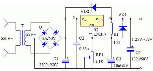 LM317可调电源