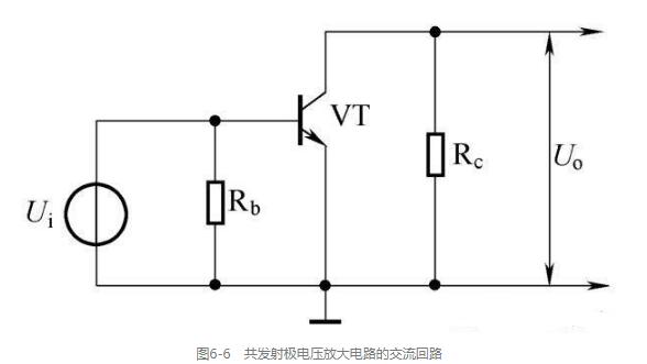 单个晶体管电压放大电路