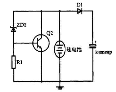 电容器太阳能草坪灯