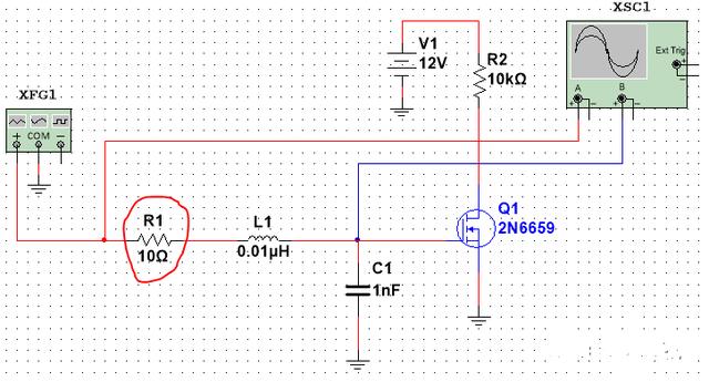 MOSFET 栅极驱动振荡