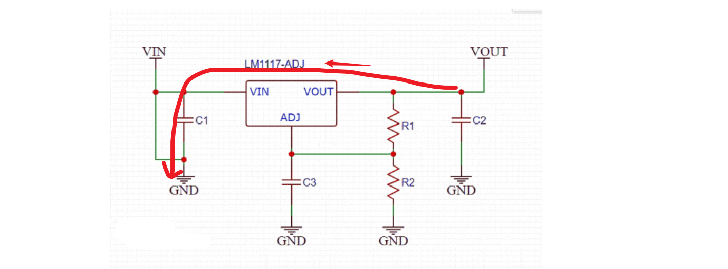 LDO 并联二极管