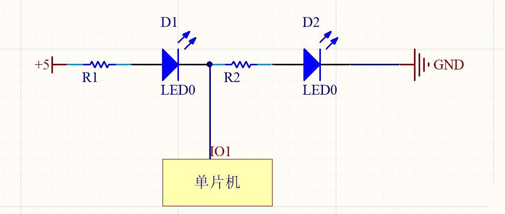 MCU控制灯