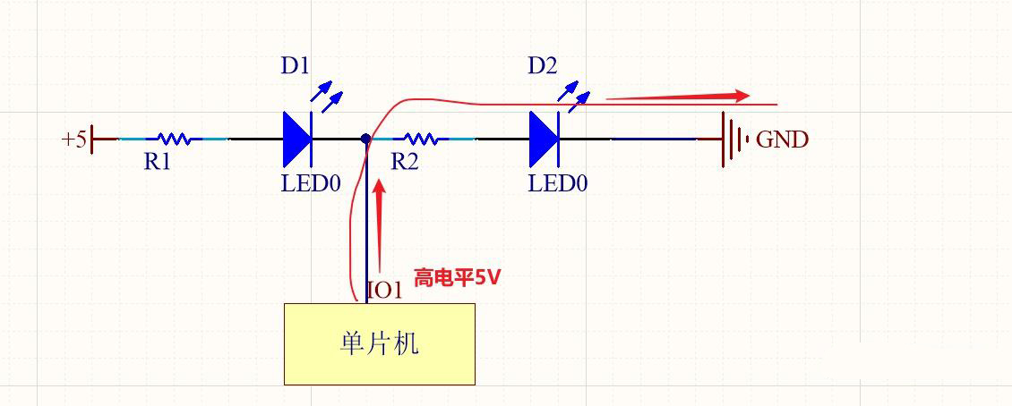 MCU控制灯